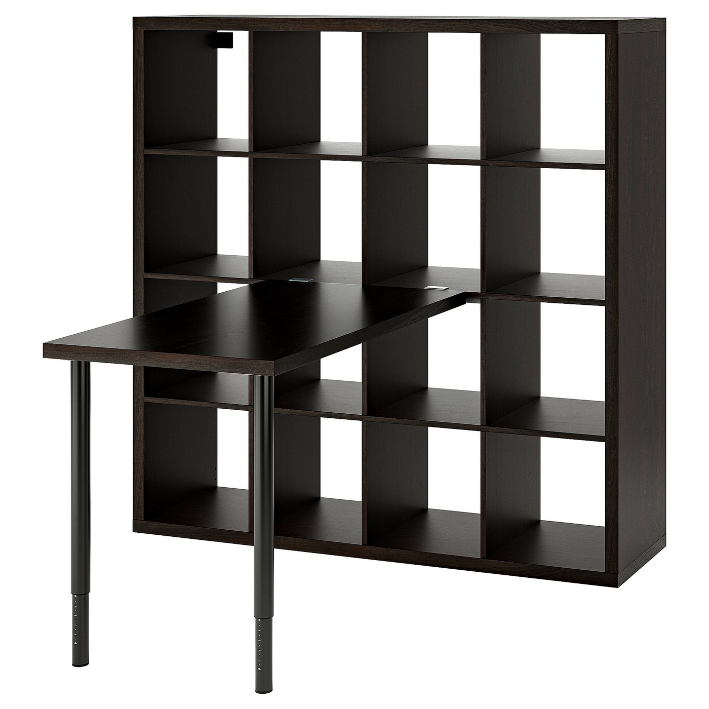 Da 5396 IKEA Стеллаж с столом KALLAX/LINNMON Коричневый (ИКЕА КАЛЛАКС/ЛИННМОН ...