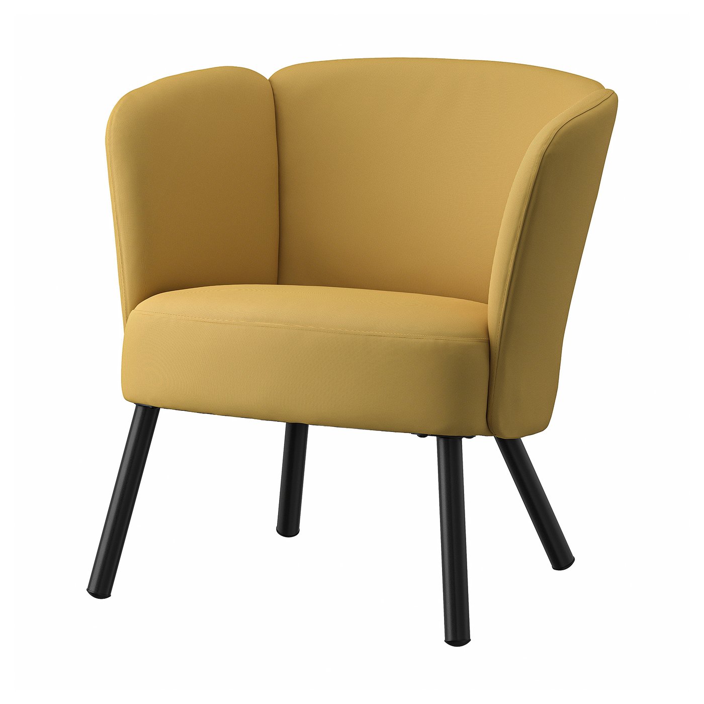 IKEA Крісло м'яке HERRAKRA Жовтий (ИКЕА ЭРРАКРА) 305.355.43 Икеа