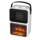 Електричний камін з імітацією полум'я Garden Line 600-1200 Вт Білий