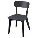 IKEA Обідній стілець LISABO Чорний (ИКЕА ЛИСАБО)