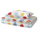 IKEA Комплект постельного белья BRUKSVARA 150х200 см Принт (ИКЕА БРУКСВАРА)