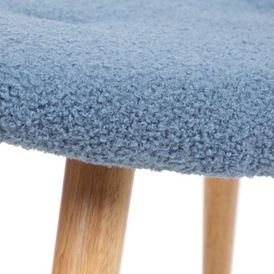 Підставка для ніг Homla MOSS TEDDY BOUCLE Блакитний - 4 Підставка для ніг Homla MOSS TEDDY BOUCLE Блакитний 213792 фото - 4