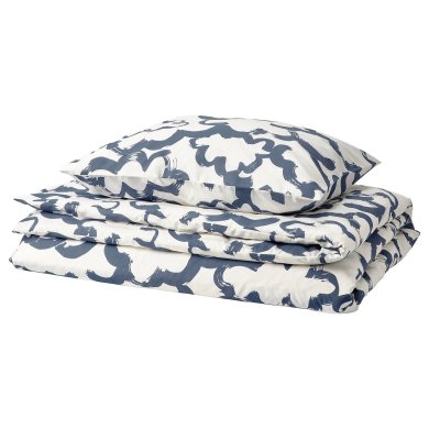 IKEA Комплект постельного белья EKPURPURMAL 150x200 см Принт (ИКЕА ЭКПУРПУРМАЛ) 40547003