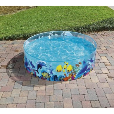 Дитячий каркасний басейн Bestway 55030 183х38 см Принт - 4 Дитячий каркасний басейн Bestway 55030 183х38 см Принт BES55030 фото - 4
