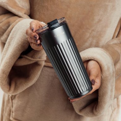 Термокружка Homla TOLEO 500 мл Серебристый - 4 Термокружка Homla TOLEO 500 мл Серебристый 234691 фото - 4