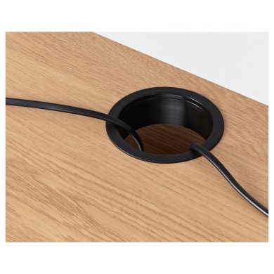 IKEA Письменный стол MICKE Дуб (ИКЕА МИКЕ) 40351741 фото - 7