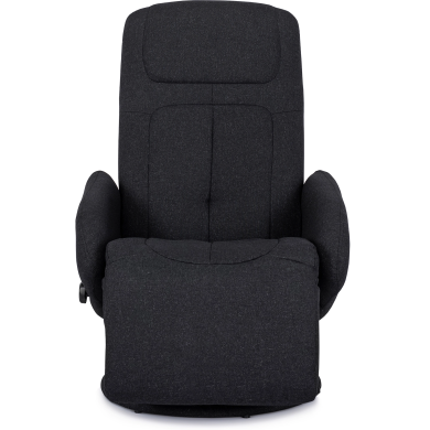 Кресло мягкое раскладное с реклайнером  Mebel Elit TONY Черный ME.TONY2/CZ/T/FW фото - 3