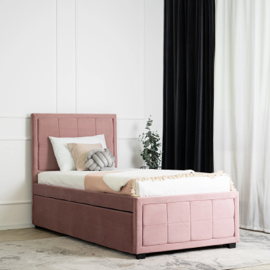 Кровать Mebel Elit ELIF 90x200 см Розовый ME.ELIF/90/R/V/LOZ фото - 5