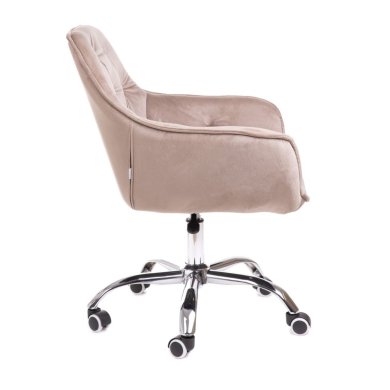 Офісне крісло Homla FLOSSI Welur Бежевий 218112 фото - 2
