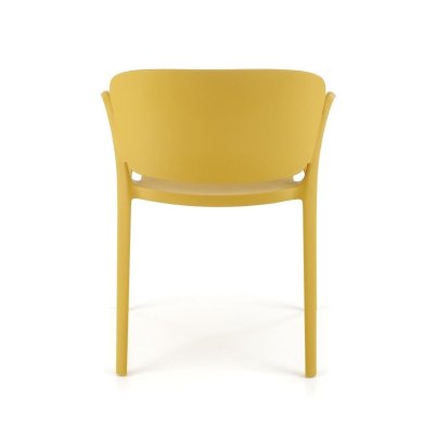 Садовий стілець Halmar K491 Гірчичний V-CH-K/491-KR-MUSZTARDOWY фото - 7