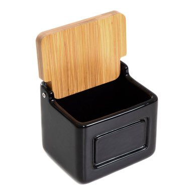 Контейнер Homla LIPPER 12x11 см | Черный / Дерево 213995 фото - 3