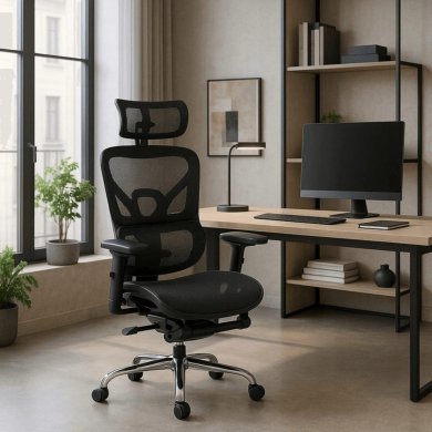 Офисное кресло Mebel Elit KAIR Черный ME.KAIR/CZ/T/FO фото - 8