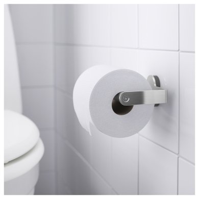 IKEA Держатель для туалетной бумаги BROGRUND (ИКЕА БРОГРУНД) 00328540 фото - 2