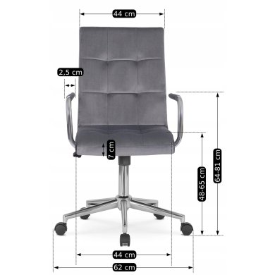 Офісне крісло Mebel Elit BOSTON Сірий - 13 Офісне крісло Mebel Elit BOSTON Сірий ME.BOSTON/P/CH/V/FO фото - 13