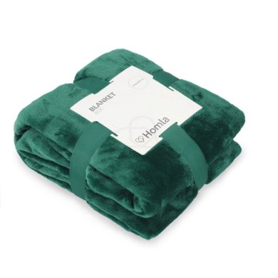 Плед Homla ROTE 150x200 см Зелений 161088 фото - 6