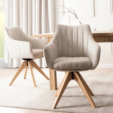 Обідній стілець поворотний Mebel Elit LEMON Світло-бежевий ME.LEMON/JBZ/T/K фото - 5