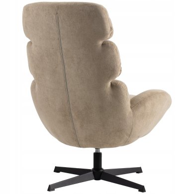 Кресло мягкое поворотное Kontrast AXEL Welur Бежевый 5.01.83987 фото - 4