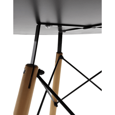 Обідній стіл Kontrast MIA Чорний - 11 Обідній стіл Kontrast MIA Чорний 6.06.26055 фото - 11