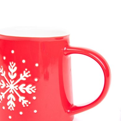 Кружка Homla TRINKIE 450 мл Красный 218955 фото - 3