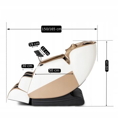 Крісло масажне Mebel Elit RX ULTRA PRO MAX Бежевий ME.RXULTRAPROMAX/BZ/E/FW фото - 31