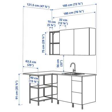 IKEA ENHET (ИКЕА ЭНХЕТ) 49338217 фото - 6