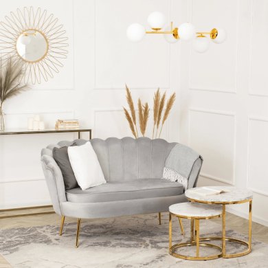 Диван Mebel Elit ZENDAYA Welur Серый ME.ZENDAYA/P/ZL/V/FW фото - 6