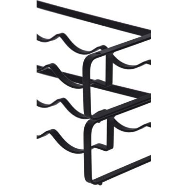 Стелаж для винних пляшок Duka Fint | Чорний 1219010 фото - 3