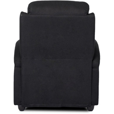 Кресло мягкое раскладное с реклайнером Mebel Elit Bobby Черный ME.BOBBY2/CZ/T/FW фото - 4