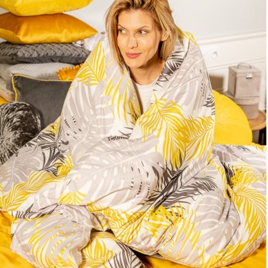 Комплект постельного белья Homla BOTANICAL 200x220 см Принт 160378 фото - 4