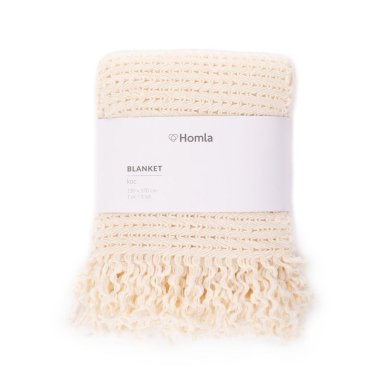 Плед Homla MORIN 130x170 см Бежевый 218743 фото - 5