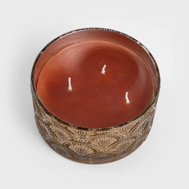 Ароматична свічка Homla ESSENCE GLOW Cinnamon 350 г Золотий 237547 фото - 3