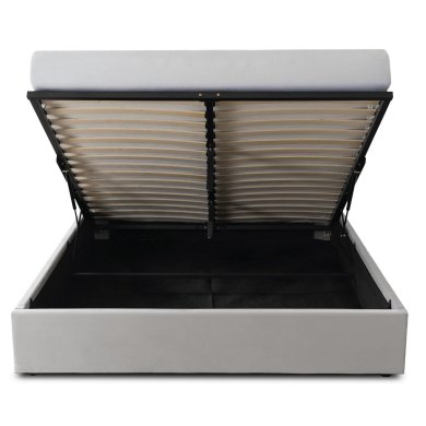 Кровать Mebel Elit MARSYLIA Welur 140x200 см Серый ME.MARSYLIA/140/P/V/LOZZPOJ фото - 7