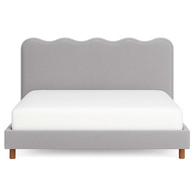 Кровать Mebel Elit IZMIR Boucle 160x200 см Серый ME.IZMIR/160/P/TB/LOZ фото - 5