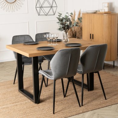 Розкладний обідній стіл Mebel Elit TOMAS Дуб золотий - 7 Розкладний обідній стіл Mebel Elit TOMAS Дуб золотий ME.TOMAS/DZ/S фото - 7