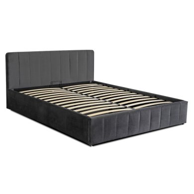 Ліжко Mebel Elit CHRISTIAN Welur 160x200 см Сірий - 2 Ліжко Mebel Elit CHRISTIAN Welur 160x200 см Сірий ME.CHRISTIAN/160/P/V/LOZZPOJ фото - 2