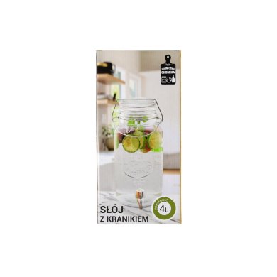 Диспенсер для напитков Chomik 4 л Прозрачный SIP2003 фото - 5