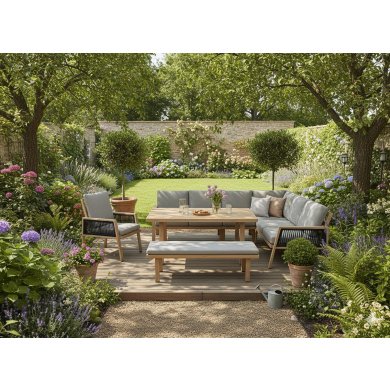 Комплект садовой мебели Garden Line OTTAWA Серый ALM8154 фото - 7