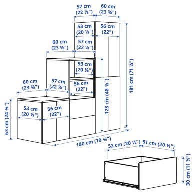 IKEA SMASTAD/PLATSA (ИКЕА СМАСТАД/ПЛАЦА) 29487637 фото - 6