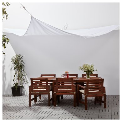 IKEA Тент DYNING 4,15х3,6 м Белый (ИКЕА ДИНИНГ) 40125786 фото - 2