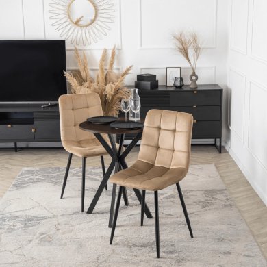 Обеденный стол Mebel Elit LAUREN 60 см Орех ME.LAUREN/O/CZ/S60 фото - 4