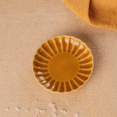 Блюдце Homla MELIDA 10 см Желтый 241341 фото - 4