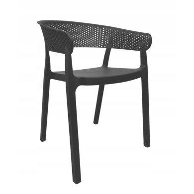 УЦЕНКА Садовый стул Kontrast KP100 Антрацит - 9 УЦЕНКА Садовый стул Kontrast KP100 Антрацит brak/5.90.211279 фото - 9