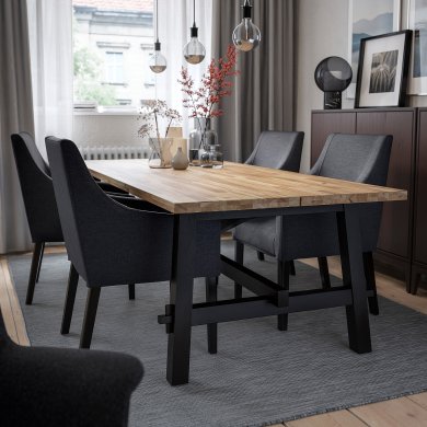 IKEA Обеденный стол SKOGSTA Акация (ИКЕА SKOGSTA) 70419264 фото - 6