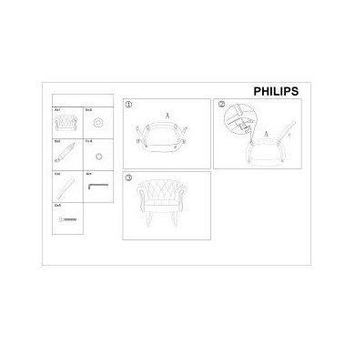 Крісло м'яке Signal Philips Velvet Зелений PHILIPSVZ фото - 2