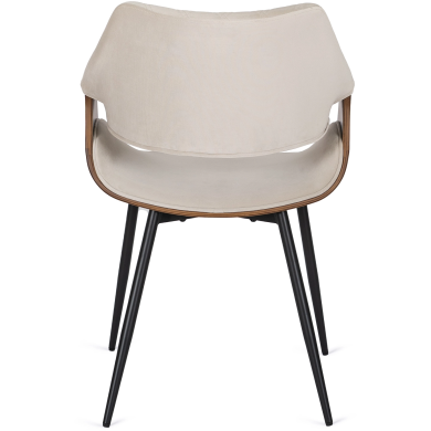 Обідній стілець Mebel Elit DAKOTA Welur Бежевий ME.DAKOTA/BZ/O/V/K фото - 4