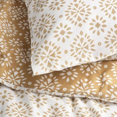 IKEA Комплект постельного белья ORMANGSFLY 150х200 см Принт (ИКЕА ОРМАНГСФЛАЙ) 40585269 фото - 3