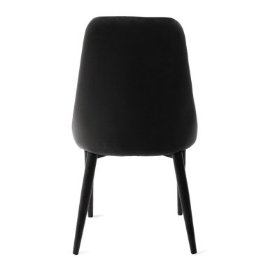 Обідній стілець Homla LOUIS QUILTER Welur Чорний 213958 фото - 4