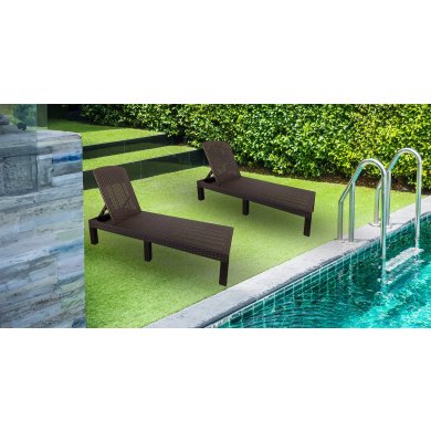 Складной шезлонг Kontrast Коричневый - 11 Складной шезлонг Kontrast Коричневый 5.10.212641 фото - 11