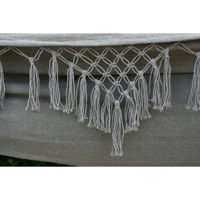 Гамак Garden Line BOHO 200x150 см Серый HAM3194_grey фото - 4