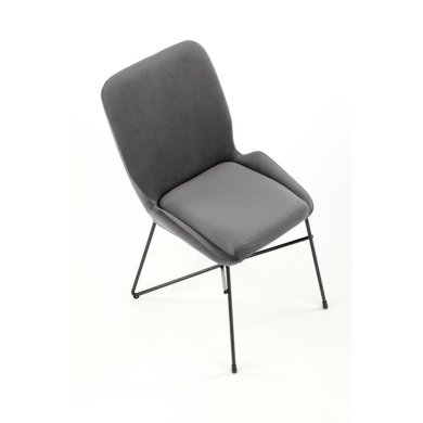 Обеденный стул Halmar K-454 Серый V-PL-K/454-KR-POPIELATY фото - 6
